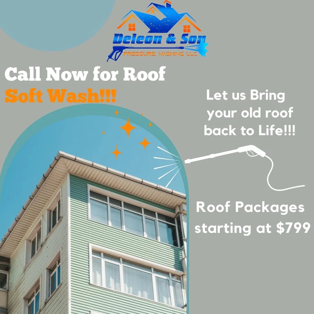 softwash roof packages starting at 799 dollars